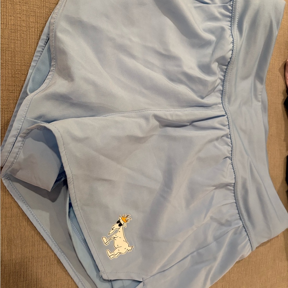 GOAT USA Light Blue Women's Athletic Shorts
